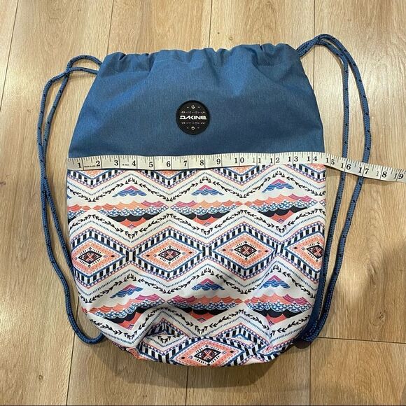 Dakine Womens Boho Aztec Nylon Drawstring Backpack - Picture 4 of 5